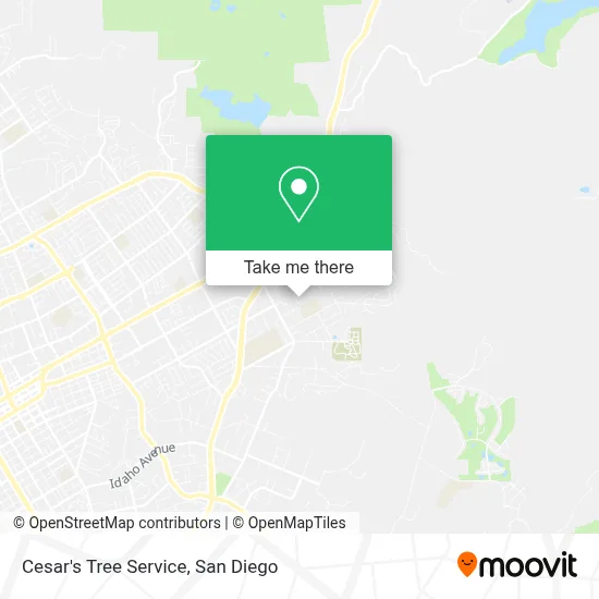 Cesar's Tree Service map
