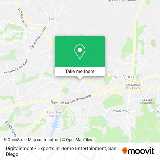 Digitainment - Experts in Home Entertainment map