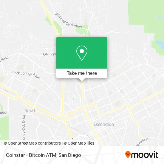 Coinstar - Bitcoin ATM map