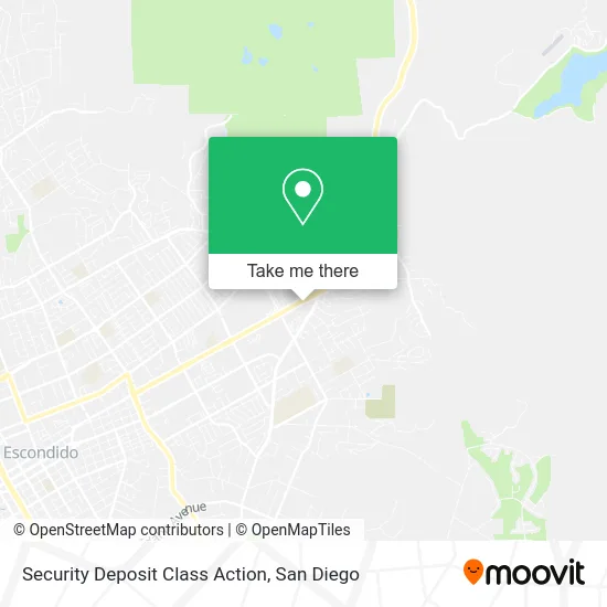 Security Deposit Class Action map