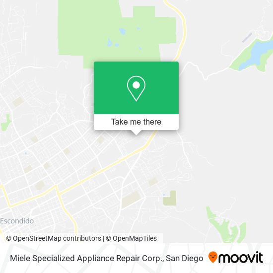 Miele Specialized Appliance Repair Corp. map