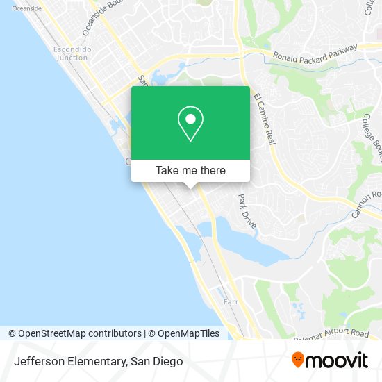 Mapa de Jefferson Elementary