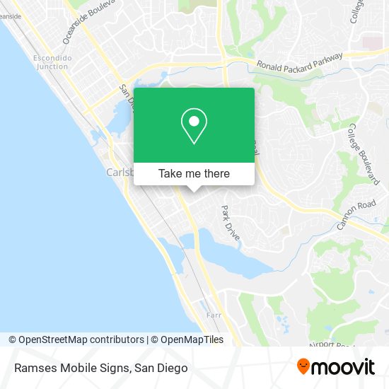 Mapa de Ramses Mobile Signs