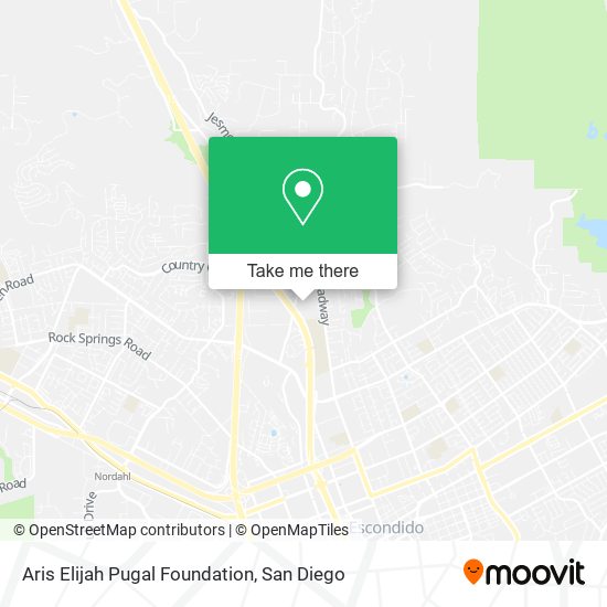 Aris Elijah Pugal Foundation map