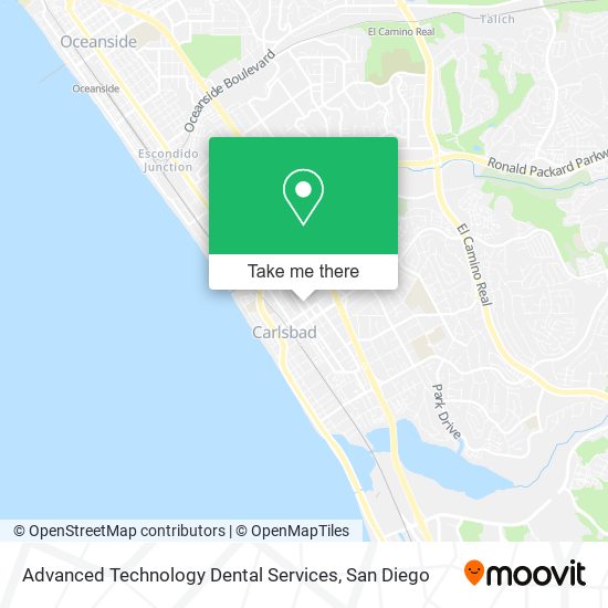 Advanced Technology Dental Services map