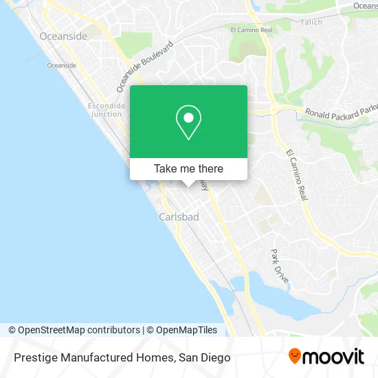 Prestige Manufactured Homes map