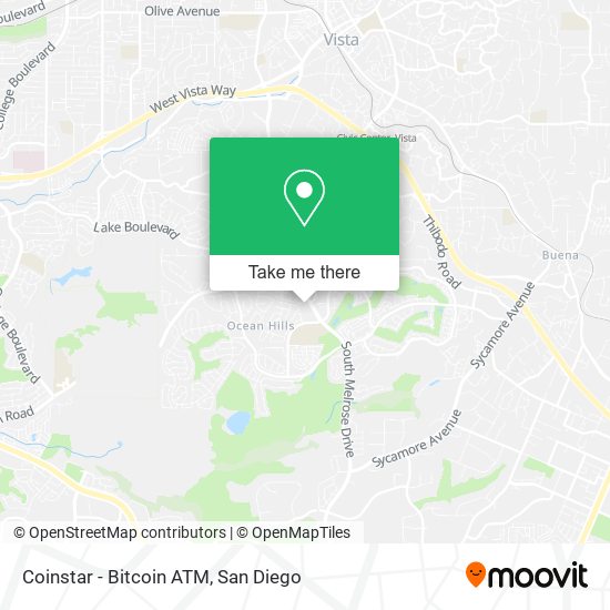 Coinstar - Bitcoin ATM map