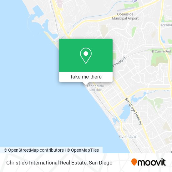 Christie's International Real Estate map