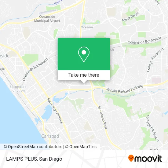 Mapa de LAMPS PLUS