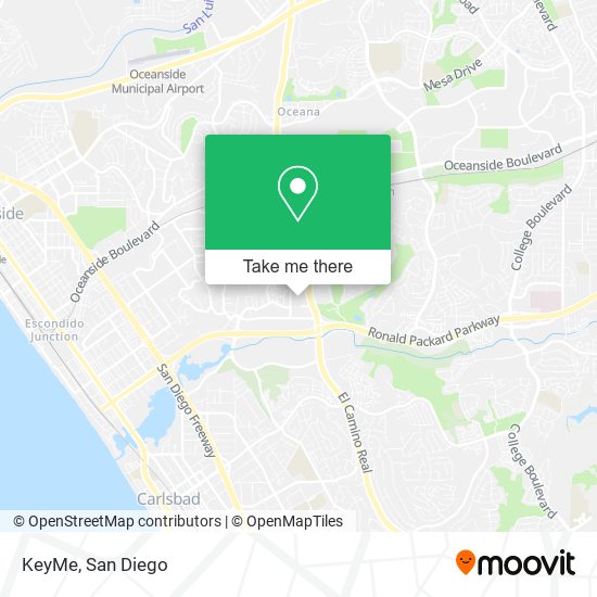 KeyMe map