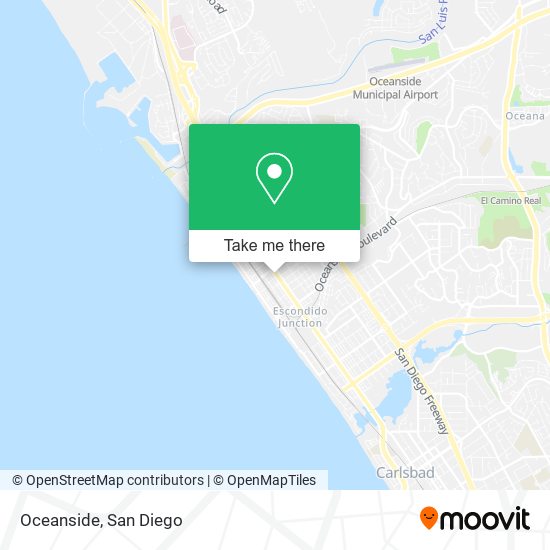 Oceanside map