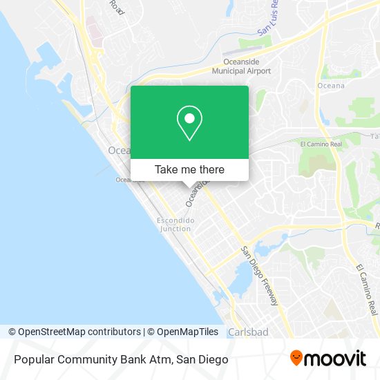 Popular Community Bank Atm map