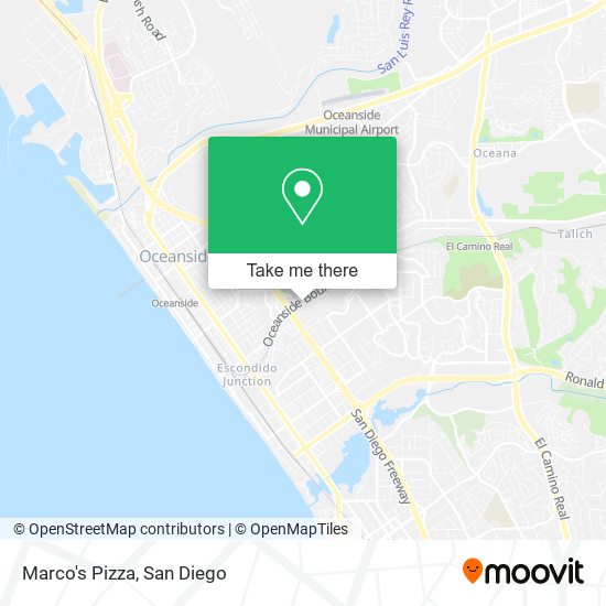 Mapa de Marco's Pizza
