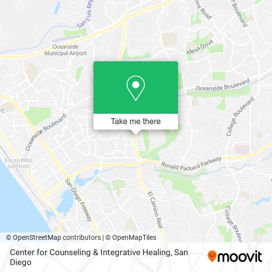 Center for Counseling & Integrative Healing map
