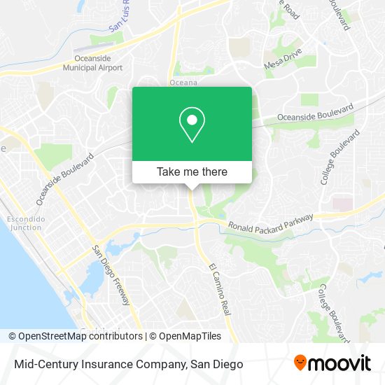 Mapa de Mid-Century Insurance Company