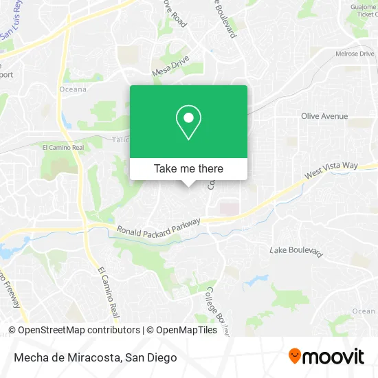 Mecha de Miracosta map
