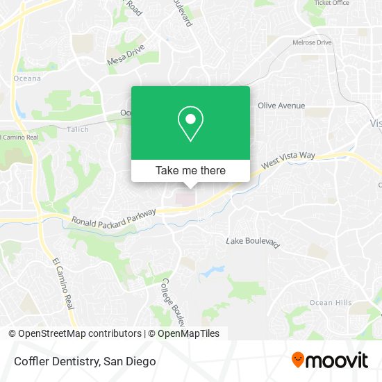 Coffler Dentistry map