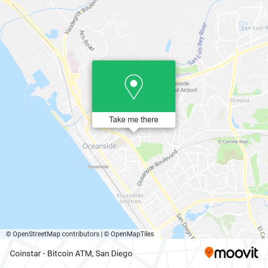 Coinstar - Bitcoin ATM map