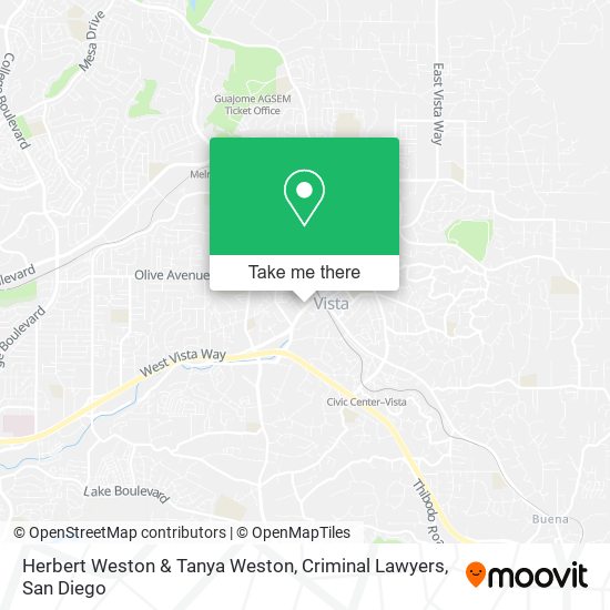 Mapa de Herbert Weston & Tanya Weston, Criminal Lawyers