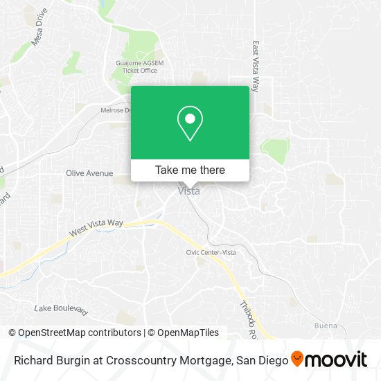 Mapa de Richard Burgin at Crosscountry Mortgage