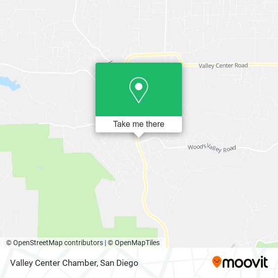 Mapa de Valley Center Chamber
