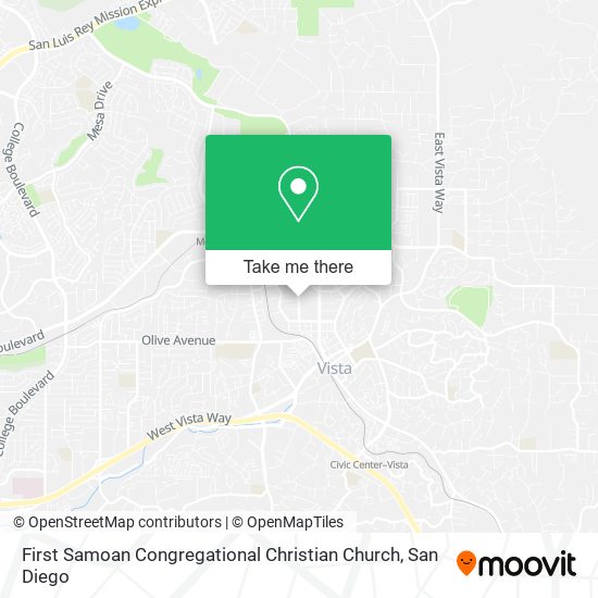 Mapa de First Samoan Congregational Christian Church