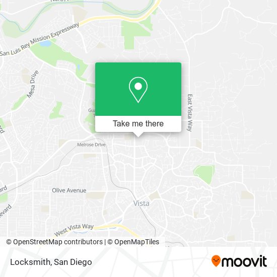 Locksmith map