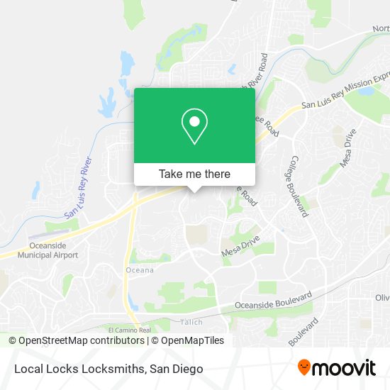 Local Locks Locksmiths map