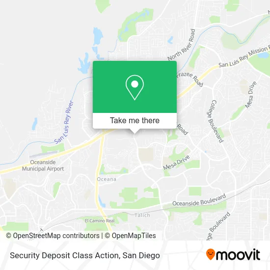 Security Deposit Class Action map