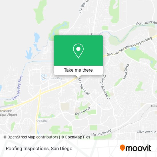 Mapa de Roofing Inspections