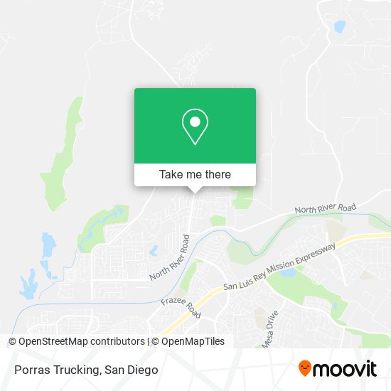 Mapa de Porras Trucking