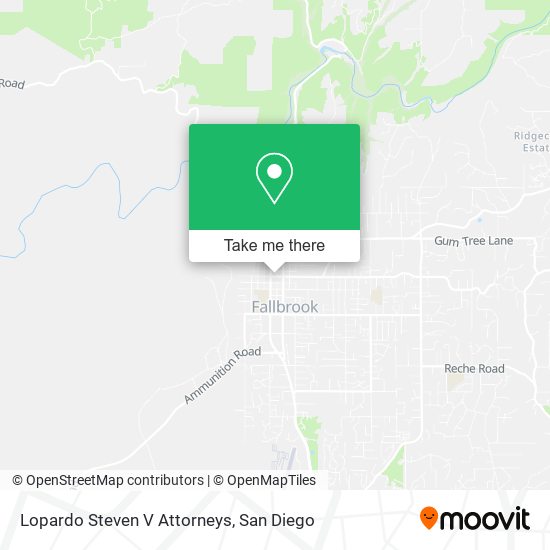 Lopardo Steven V Attorneys map