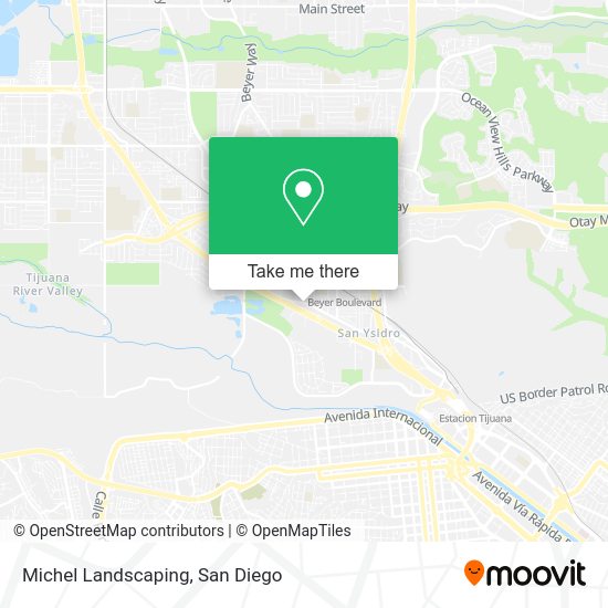 Mapa de Michel Landscaping