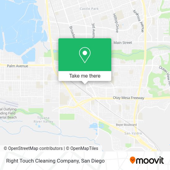 Right Touch Cleaning Company map