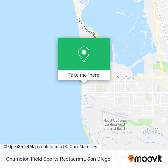 Champion Field Sports Restaurant map