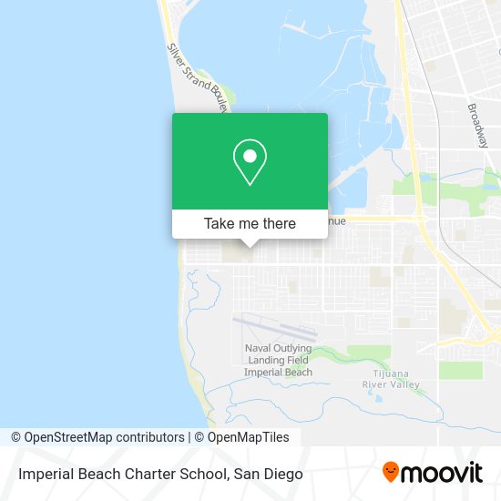 Mapa de Imperial Beach Charter School