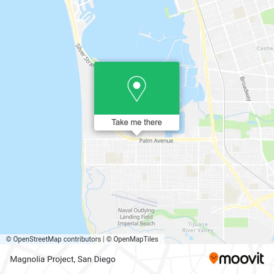 Magnolia Project map