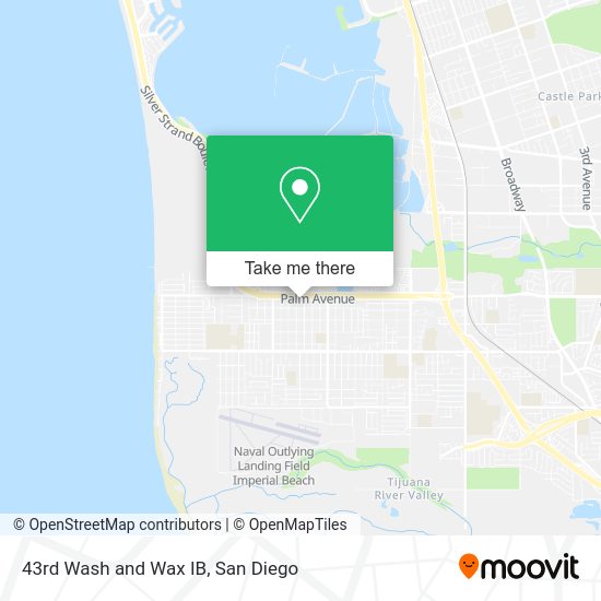Mapa de 43rd Wash and Wax IB