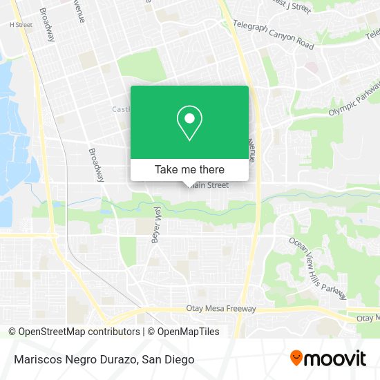 Mariscos Negro Durazo map