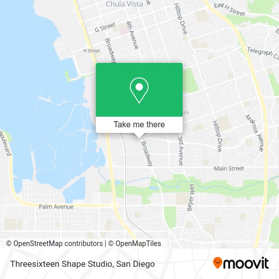 Threesixteen Shape Studio map