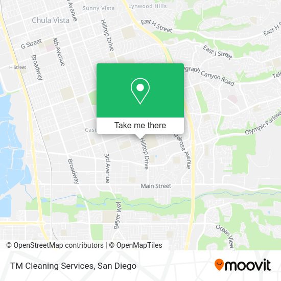 Mapa de TM Cleaning Services