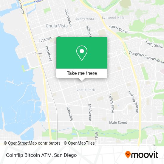Mapa de Coinflip Bitcoin ATM