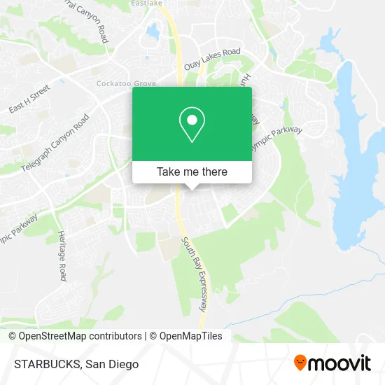 STARBUCKS map