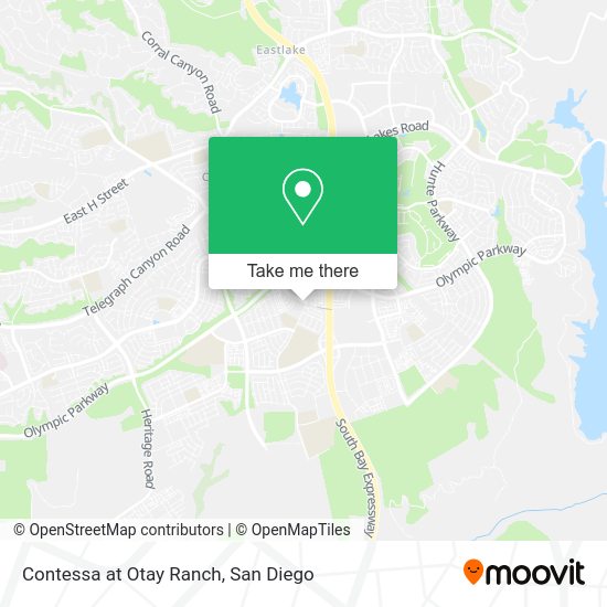 Mapa de Contessa at Otay Ranch