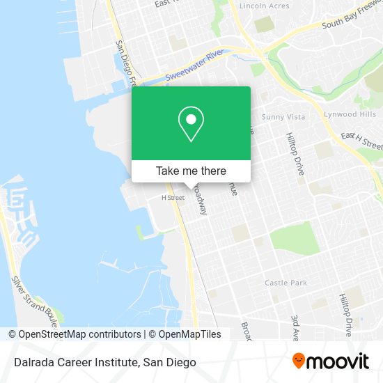 Dalrada Career Institute map