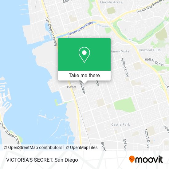 Mapa de VICTORIA'S SECRET