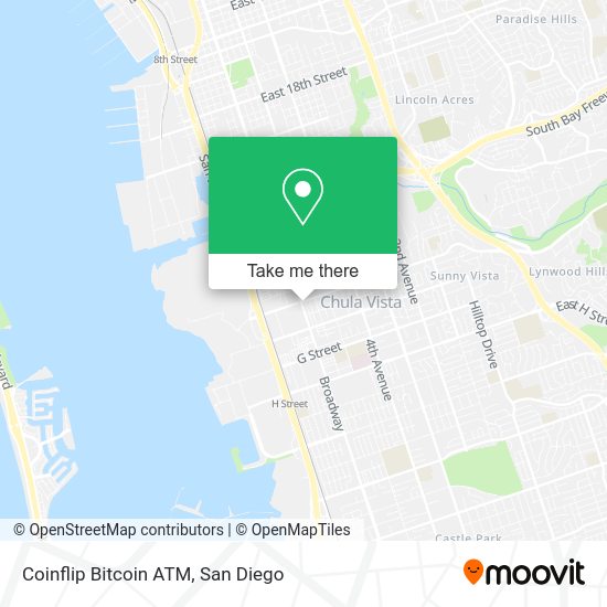 Coinflip Bitcoin ATM map