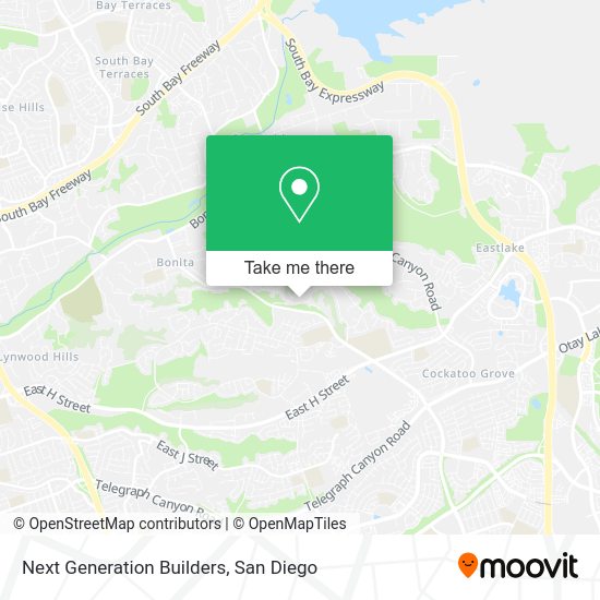 Next Generation Builders map