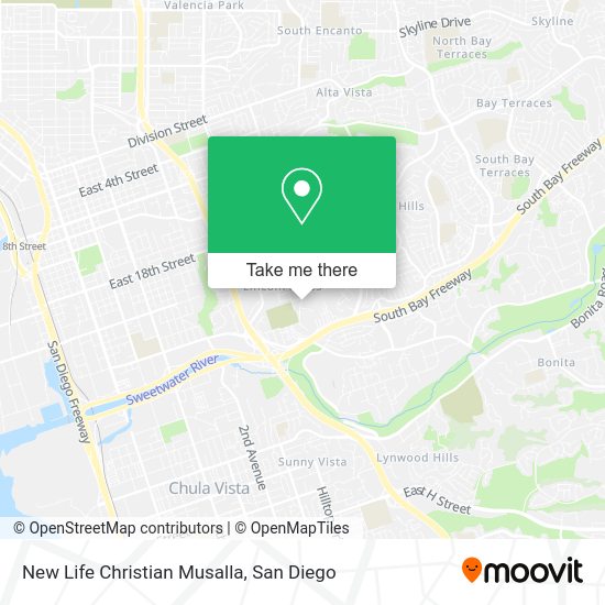 New Life Christian Musalla map