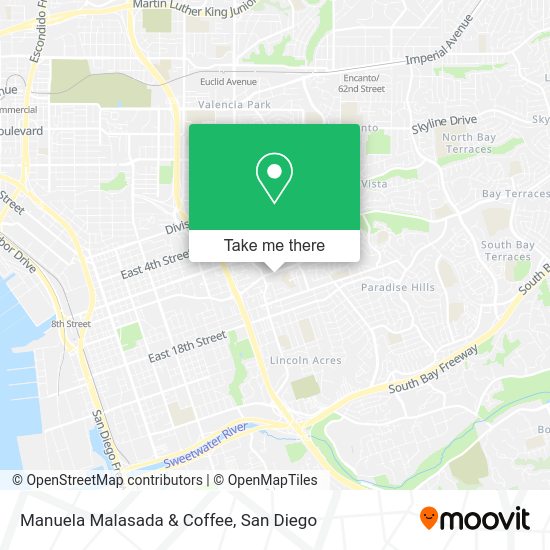Manuela Malasada & Coffee map